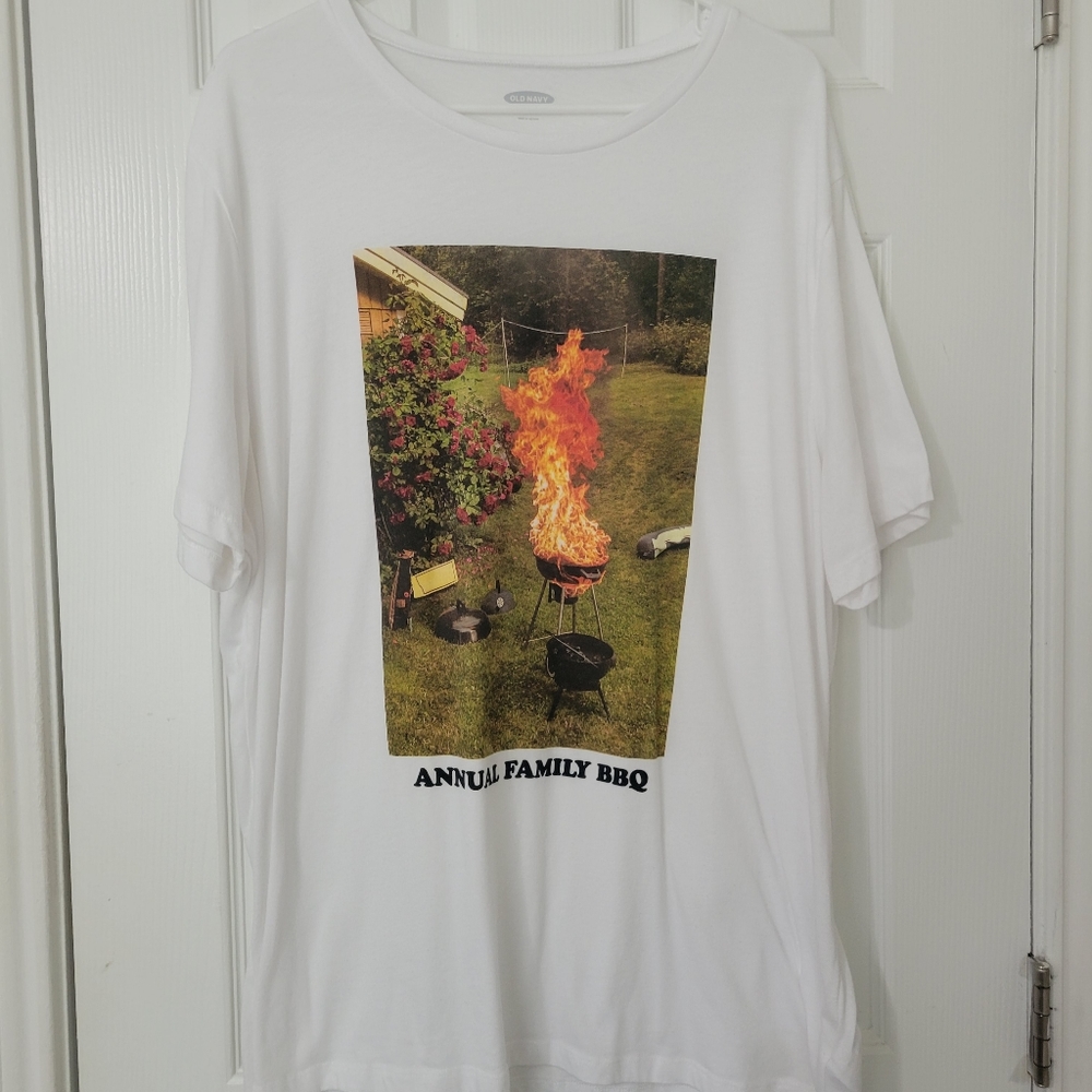 2/$25 Old Navy Annual Family BBQ TShirt XXL Summer Vacation Family Reunion Ready